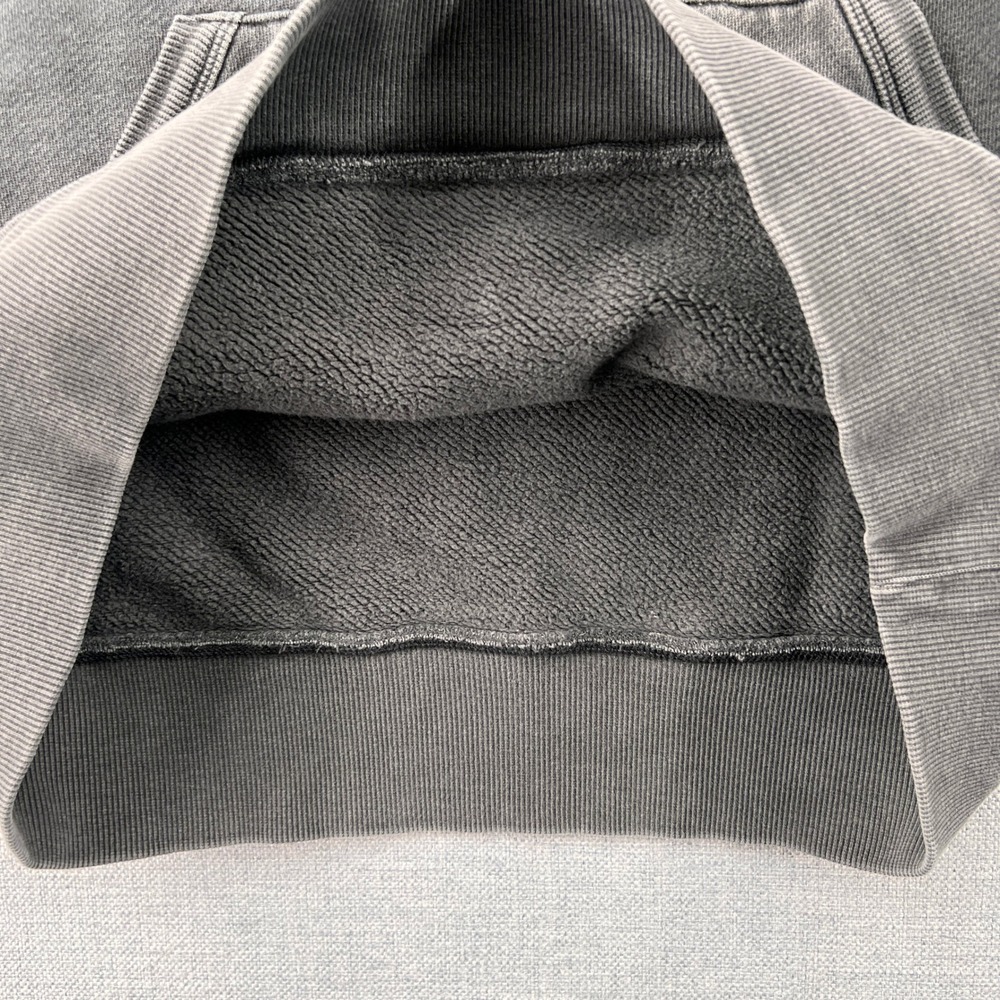 Carhartt WIP Hooded Taos Sweat Hoodie Men Small Gray Garment Dyed Faded Y2K - Picture 8 of 10